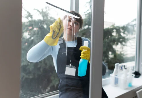 Nettoyage de vitres intérieures et extérieures à Saint-Privé